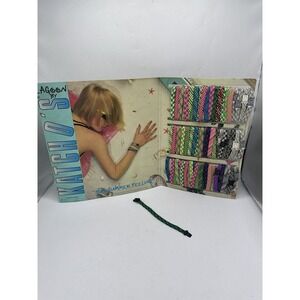 Vintage Katcho's Bracelet Adult Unisex Surf Skate Braided Wrap Green / Black